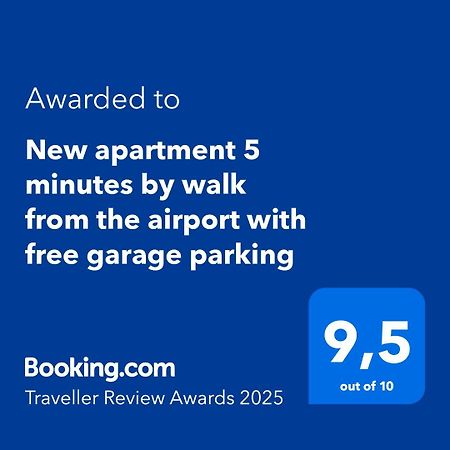 New Air-Conditioned Apartment 5 Minutes By Walk From The Airport With Free Garage Parking Bratislava Exteriér fotografie